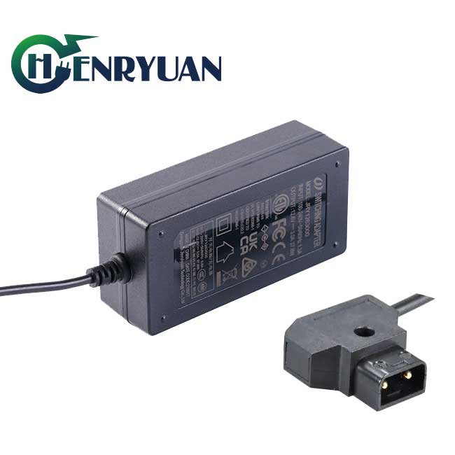 Studio light D-tap battery charger