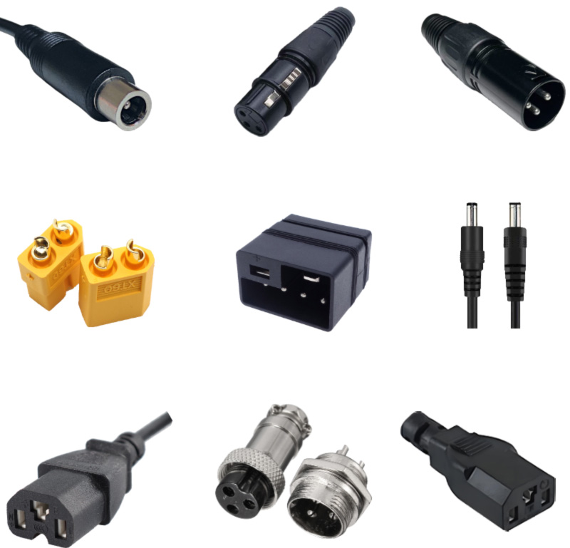 electric bike charger connectors