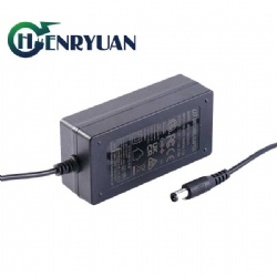 Factory customized portable 8.4V 3A lithium ion battery charger 25.2W