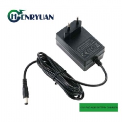 CE EMC LVD GS approved European plug 12V lead-acid battery charger 14.6V 2A charger adapter