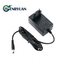EU plug CE EMC LVD switching power supply 9V 1A AC adapter power converter