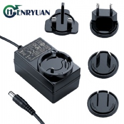 Interchangeable Plug 8.4V 1.5A Li-Ion Charger For 2S 7.4V Lithium Battery