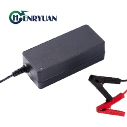 LiFePO4 Battery Charger 12V 1A With AC Power Cord