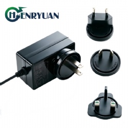 US EU UK AU JP KR universal multi plugs switching power supply 5V 3A charger